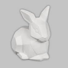 MB1565 - Bunny Facet-ini     4.5"L x 3.25"W x 5"H