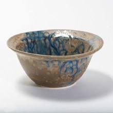 Additional picture of SB131 - Stoneware Modern Bowl     9"W