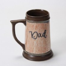 Additional picture of SB133 - Stoneware Stein (24oz)     5"L x 6.5"W x 7"H