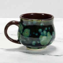 Additional picture of SB135 - Stoneware Carmen Mug (10oz)   5.5"W x 3.5"H
