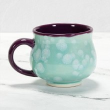Additional picture of SB135 - Stoneware Carmen Mug (10oz)   5.5"W x 3.5"H