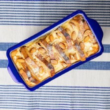 Additional picture of SB142 - Stoneware Loaf Pan     10.5"L x 5.25"W x 3"H