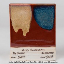 Additional picture of SW-119 Cinnabar Glaze Cone 5-10, 10# Dry