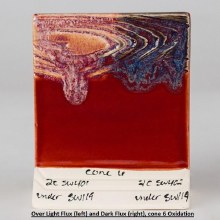 Additional picture of SW-119 Cinnabar Glaze Cone 5-10, 10# Dry