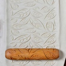 BHR-009 Big Hand Roller - Leaves, 12cm