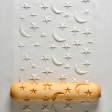 BHR-013 Big Hand Roller - Moon & Stars, 12cm