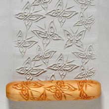 BHR-035 Big Hand Roller - Butterflies, 12cm