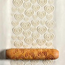 BHR-044 Big Hand Roller - Hearts, 12cm
