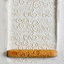 HR-011 Hand Roller - Swirls, 10cm