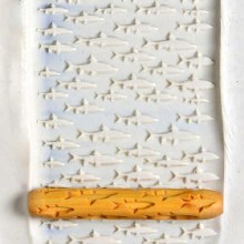 HR-048 Hand Roller - Salmon Run, 10cm