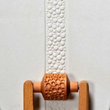 RM-036 Med. Handle Roller - Cobbles, 3cm
