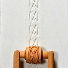 RM-042 Med. Handle Roller - Loose Braid, 3cm