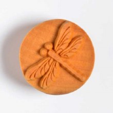 SCL-005 Lrg. Round Stamp - Dragonfly, 4cm