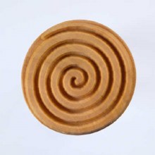 SCXL-024 Extra Lrg. Round Stamp - Spiral 1, 6cm