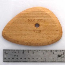 W12B Wood Rib - Lrg. Bowl & Plate Rib 15.2 x 9.8cm