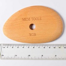 W2B Wood Rib - Med. Bowl & Plate Rib  11.4 x 7.1cm