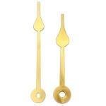 Clock Hands, 3 1/8", Plain Gold
