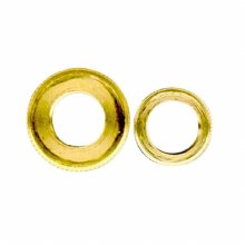 Knurled Locknut- 3/4", Brass