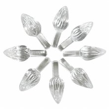 Small Twist Lites- Crystal/Clear, (144 Pack)
