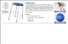 Additional picture of Padded Stool - Adjustable