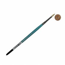 Additional picture of 355-3 White (Short) Bristle Round Dry-Brush, Size 3