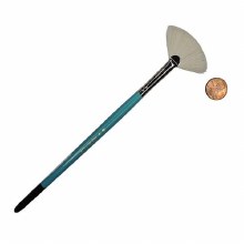 Additional picture of 835-6 Stiff Bristle Fan Brush, Size 6
