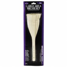 RART-115 Hake Brush Set (3 PC), 1", 2", & 3"
