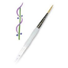 Additional picture of SG595-5/0 Soft Grip Short Liner Brush, Size 5/0