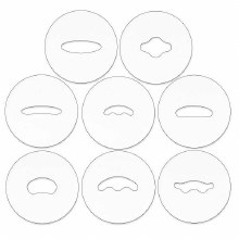 Clay Gun Handle Die Set- 8 PC
