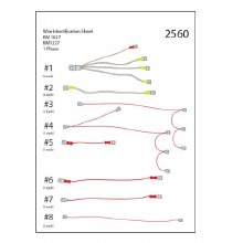 Additional picture of 2560 - Wiring Harness, 1 PH (All "KM/KMT" 8 - 12 Sided Kilns)