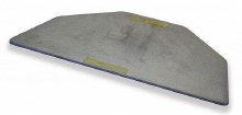 21" x 10.5" x 5/16" (10 Sided 1/2) Advancer Kiln Shelf