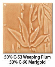 Additional picture of C-53  Weeping Plum  Cone 5/6, Pint