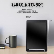 Additional picture of Easel/Stand - 6" Smooth Silver