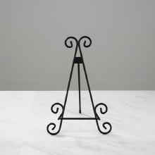 Easel/Stand - 11" Black Swirl