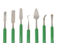 Additional picture of XPSTS7CS  Carving & Sculpting Set (7 pc) - Green