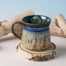 Additional picture of SB138 - Stoneware Joe Mug (16oz)    5.5"L x 3.75"W x 3.75"H