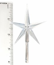 Large Star- Crystal/Clear