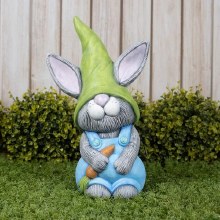 Additional picture of MB1598 - Bunny Gnome     5.5"L x 4"W x 9.25"H