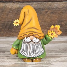 Additional picture of MB041 - High Five Gnome     4"L x 5.5"W x 6.5"H