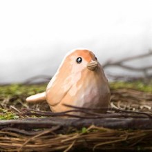 Additional picture of MB1601 - Rounded Whittled Bird     5"L x 2.25"W x 2.5"H