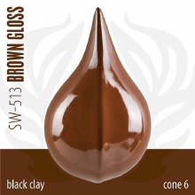 Additional picture of SW513 - Brown Gloss Cone 5-10