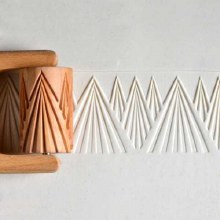 RL-028 Lrg. Handle Roller - Himalayan Mountains, 6cm