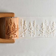 RL-032 Lrg. Handle Roller - Mountain Forest, 6cm