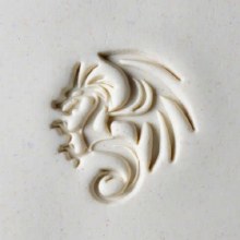 Additional picture of SCL008 - Lrg. Round Stamp: Dragon, 4cm