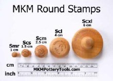 Additional picture of SCL003 - Lrg. Round Stamp: Tree Frog, 4cm