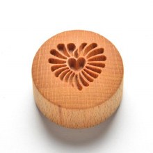 CT-015 Curve Top Stamps - Heart Love, 4cm