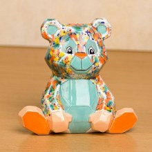 Additional picture of MB1605 - Teddy Bear Facet-ini     5.25"L x 3.25"W x 5"H