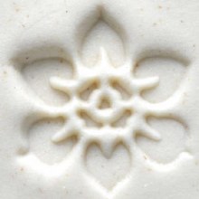 Additional picture of SCM045 - Med. Round Stamp: Beautiful Flower, 2.5cm