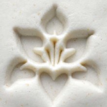 Additional picture of SCM049 - Med. Round Stamp: Daylily, 2.5cm