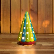 Additional picture of MB1609 - Sm. Starlite Tree     4.75"L x 4.75"W x 8.25"H